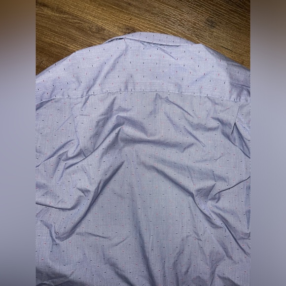 Proper Shirtings Pure Cotton Light Blue Mens Dress Shirt - Picture 6 of 9